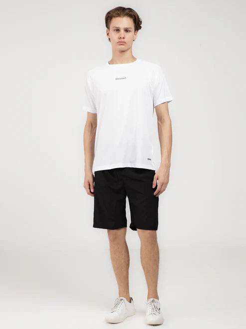 DEEDAT Performance Wear Crew Neck Tee - White