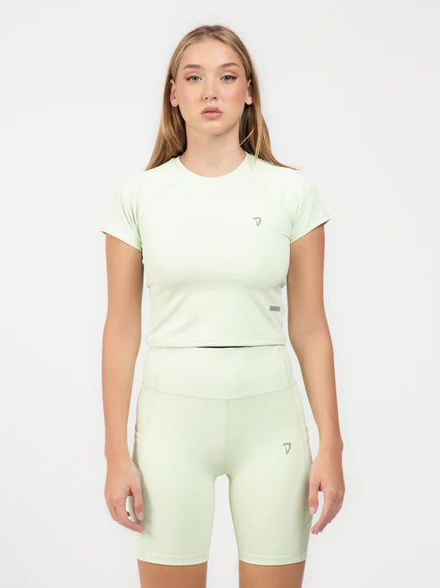 DEEDAT Fitted Performance Tee – Green
