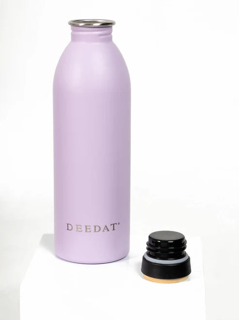 DEEDAT Stainless Steel Water Bottle 600 ML - Light Purple