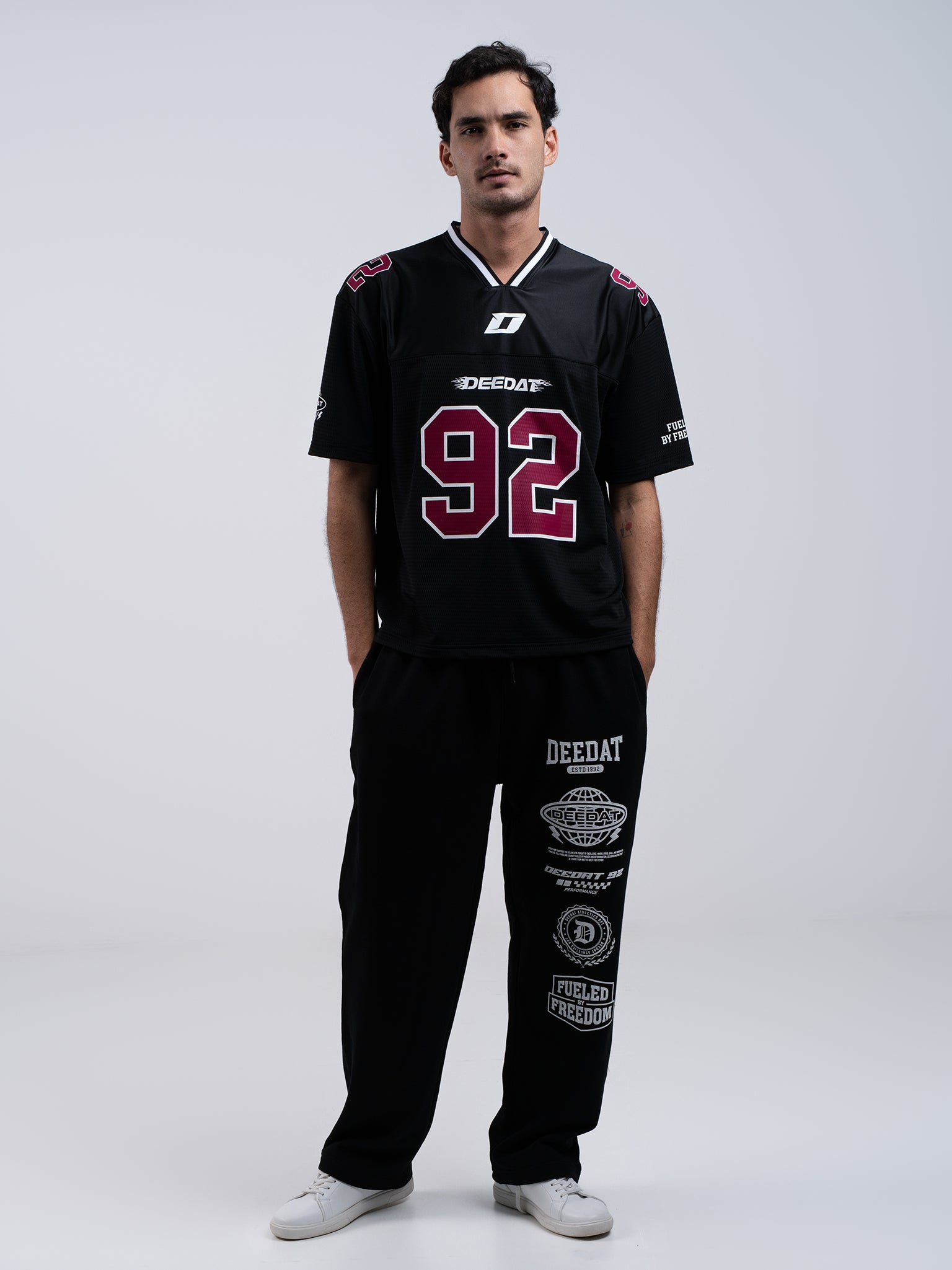 DEEDAT Fueled By Freedom Oversized Bottom - Black