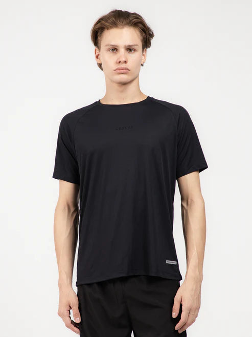 DEEDAT Performance Wear Crew Neck Tee - Black