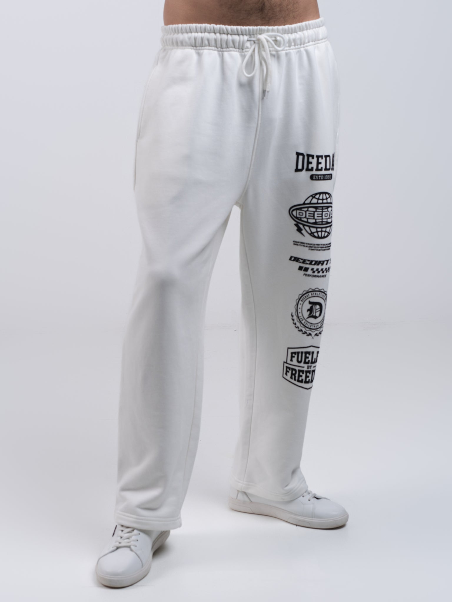 DEEDAT Fueled By Freedom Oversized Bottom - Off White