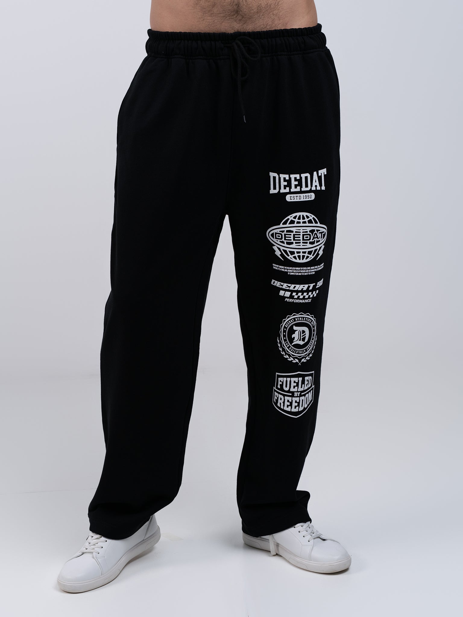 DEEDAT Fueled By Freedom Oversized Bottom - Black